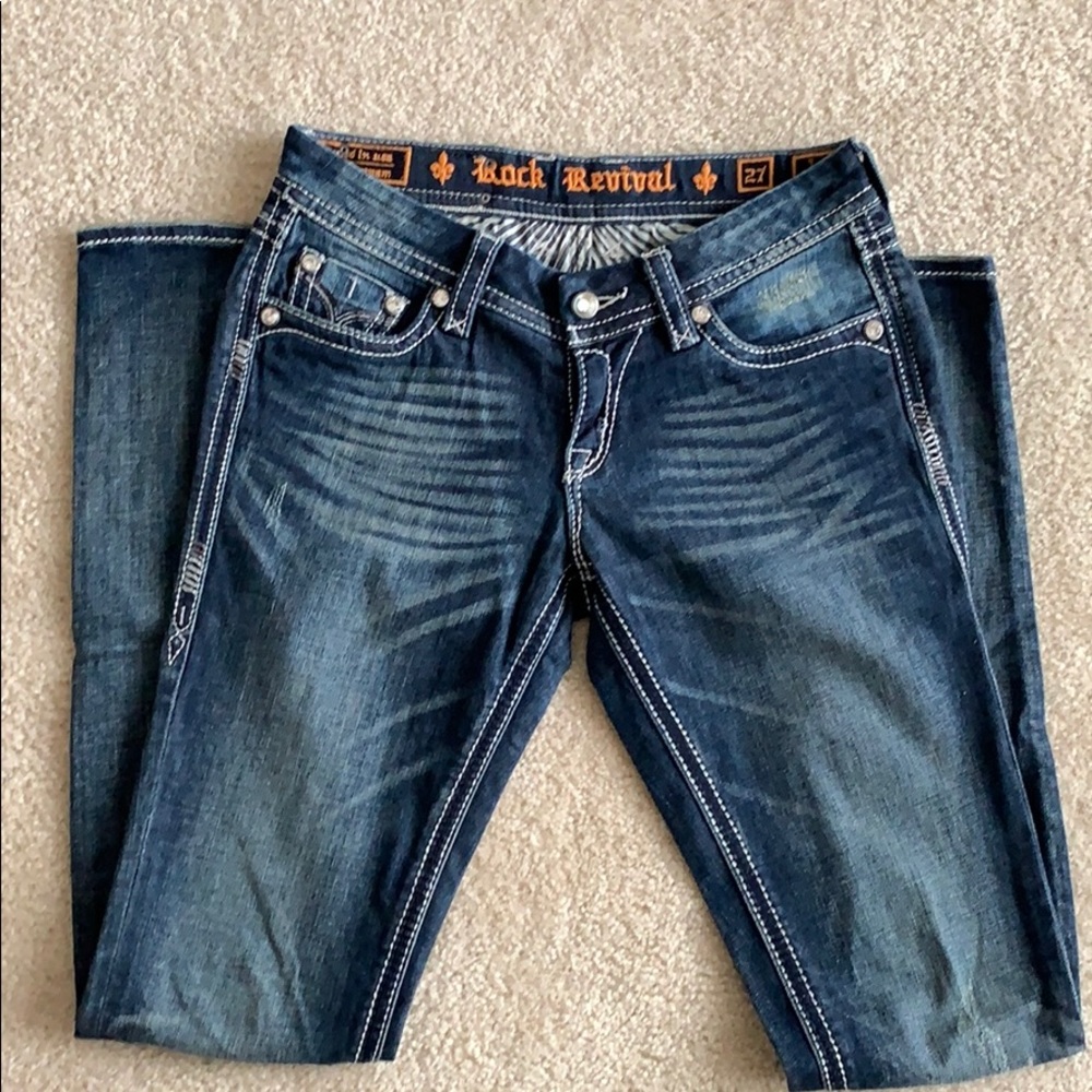 Rock Revival “Lucille Skinny Stretch” Jeans - Picture 3 of 4